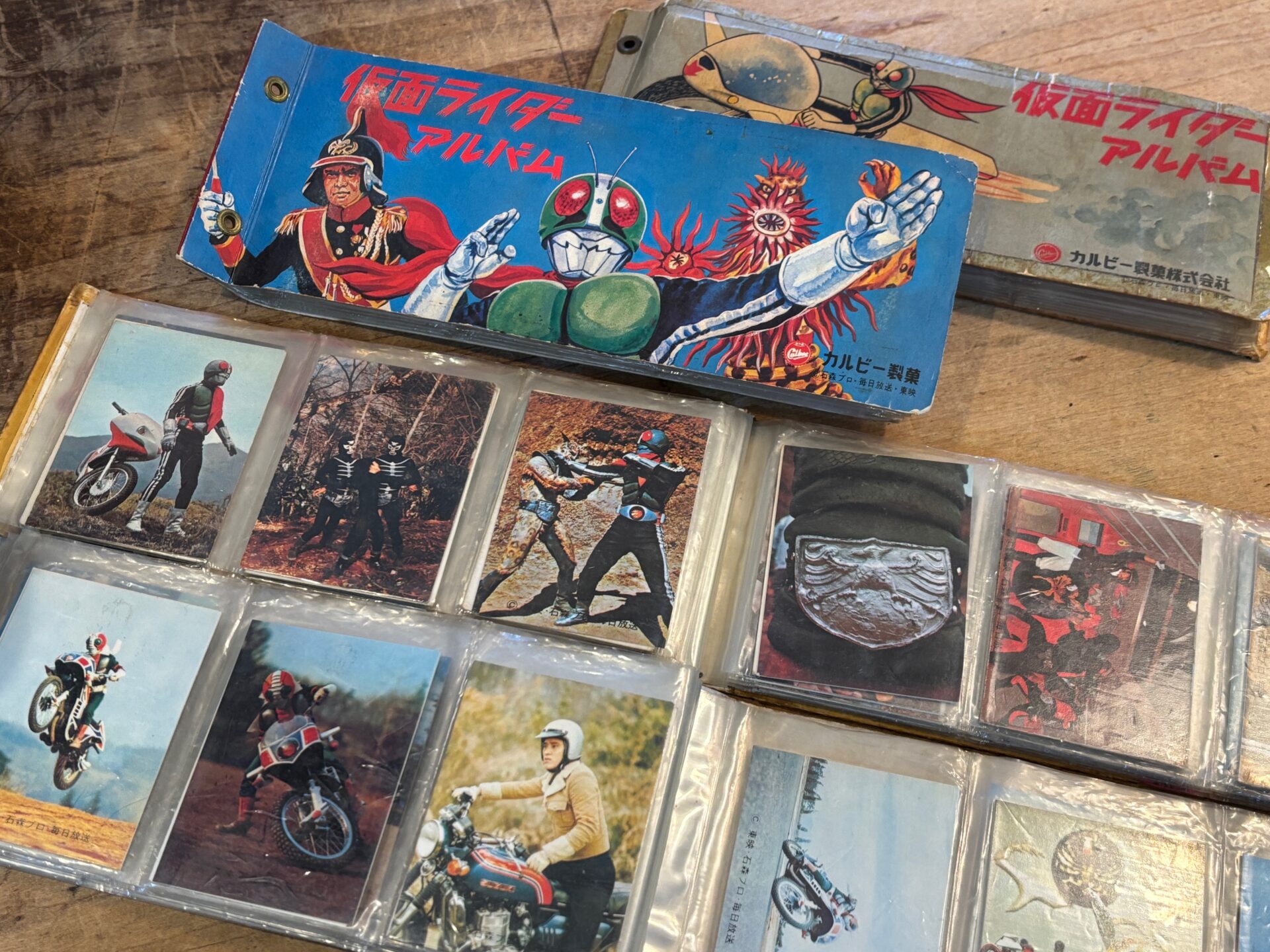 カルビー仮面ライダーカード、変身トランプ　他まとめ売り　昭和 カルビー仮面ライダーカード 昭和 レトロ 当時物 レア 41枚セット